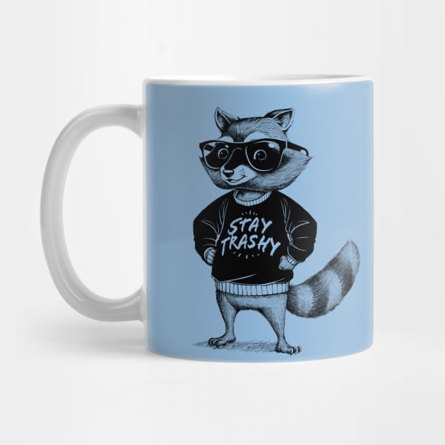 Stay Trashy Raccoon by Tobe_Fonseca